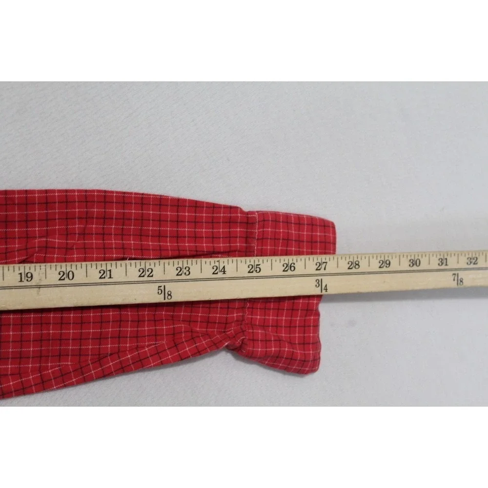 Banana Republic Men Red Shirt Button Down Soft Wash Size XS